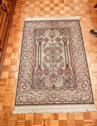 Lote 2 Alfombras clasicas, verdes ,beig