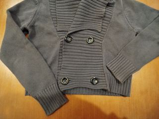 Jersey manga larga gris oscuro de Sfera, talla M
