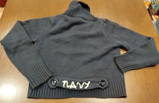 Jersey manga larga gris oscuro de Sfera, talla M