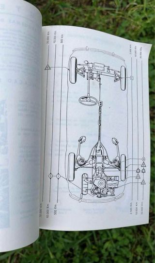 Reprodução Livro de Instruções FIAT 600D