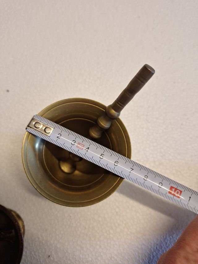 Lote 16 piezas laton bronze.