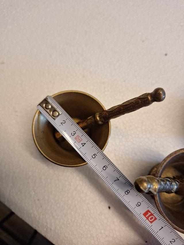 Lote 16 piezas laton bronze.