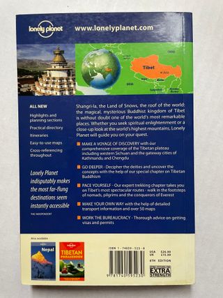 GUÍA DEL TÍBET LONELY PLANET