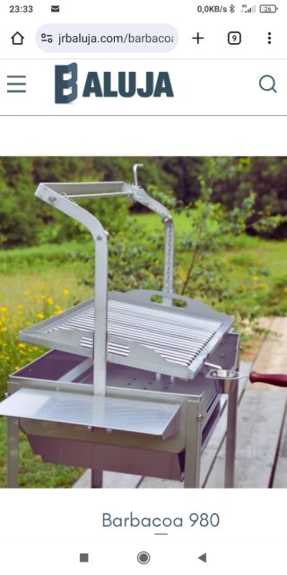 Barbacoa Baluja modelo 980