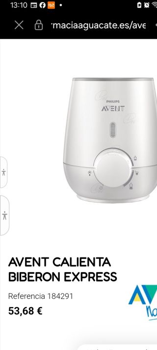 AVENT CALENTADOR RAPIDO - PHILIPS