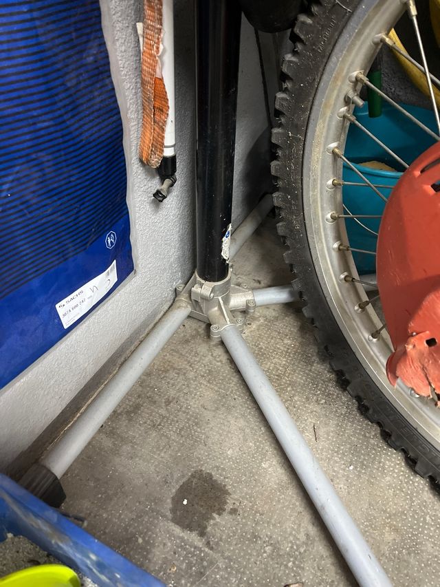 Caballete reparacion bicicleta prof.