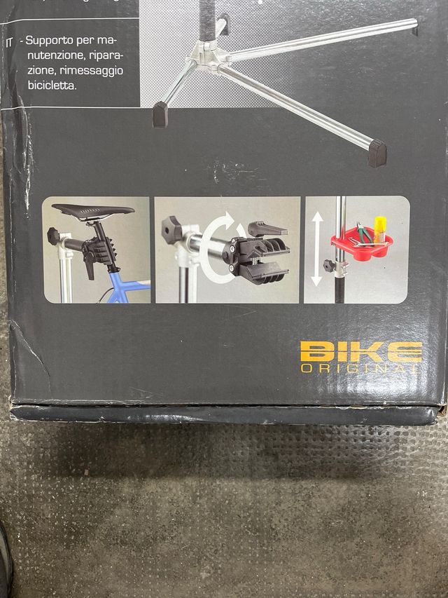 Caballete reparacion bicicleta prof.