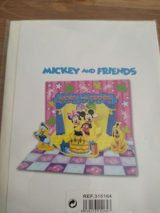 Carta Mikey and Friends cumpleaños