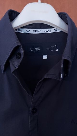 Camicia Uomo Armani Jeans - Tg.L slim-fit