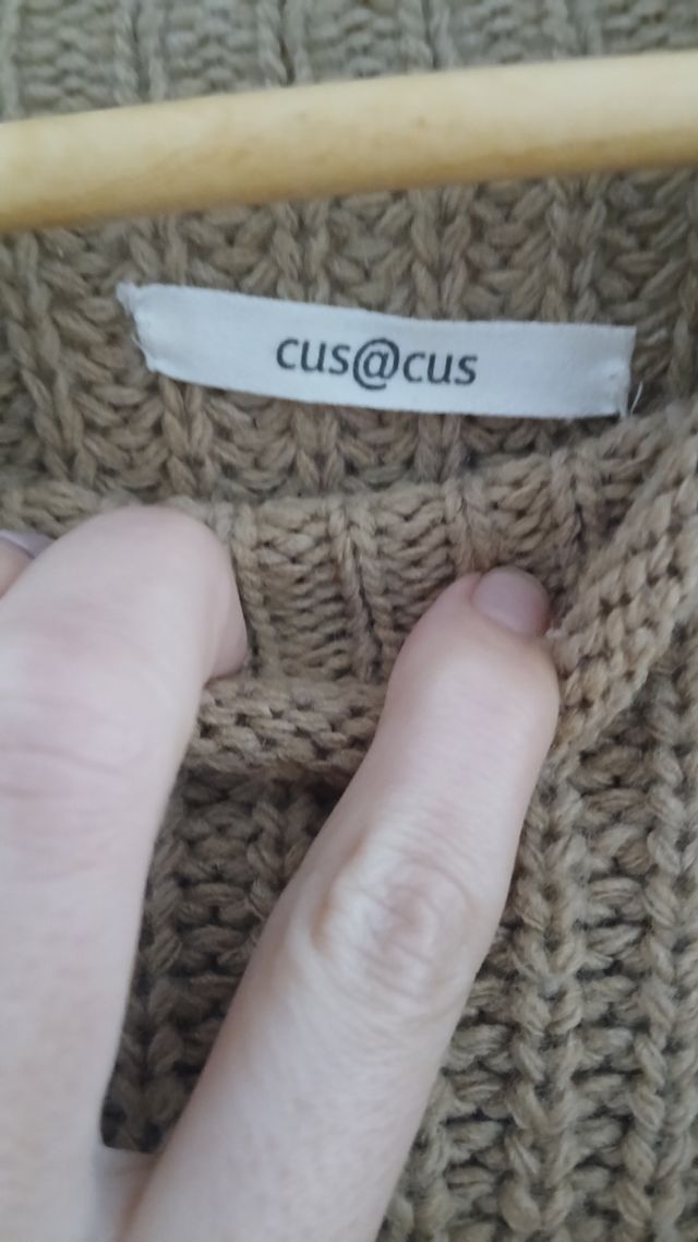 Suéter CusCus marrón