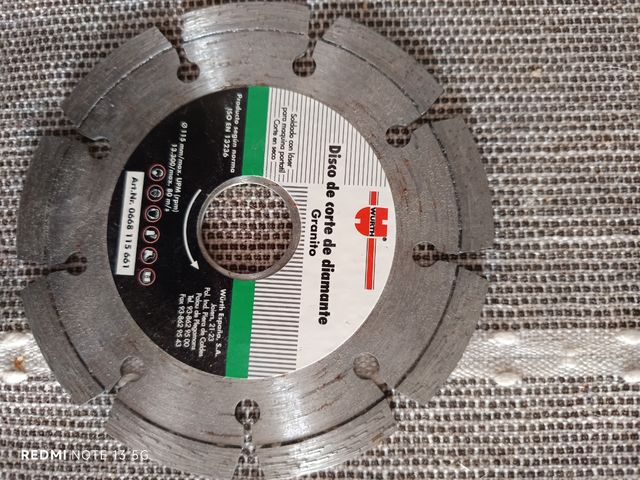 Disco obra 115mm wurth