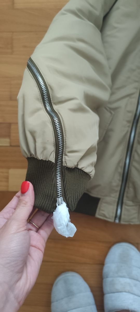 Abrigo impermeable Zara