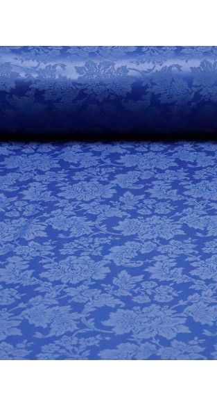Tela damasco azul noche