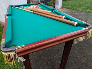 Mesa de billar con accesorios 112x61x76cm