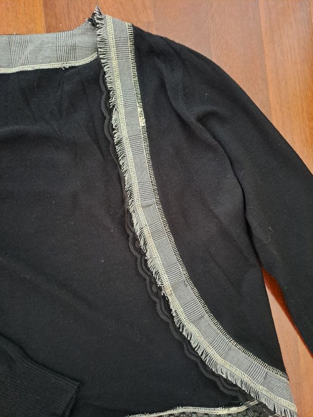 Bolero nero - coprispalle taglia unica