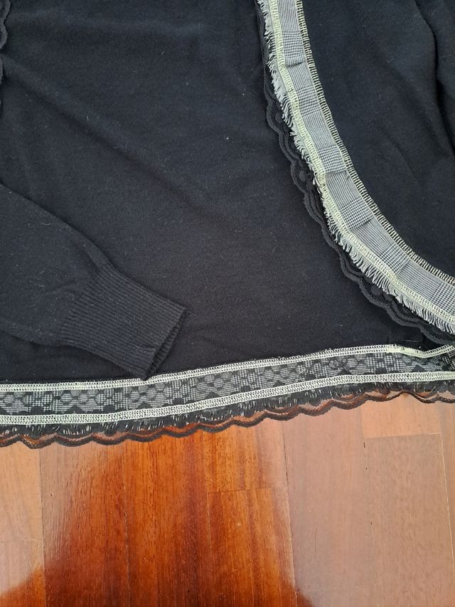 Bolero nero - coprispalle taglia unica