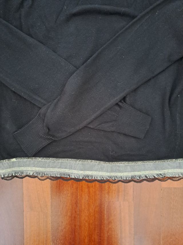 Bolero nero - coprispalle taglia unica