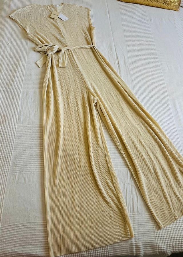 Mono plisado satinado