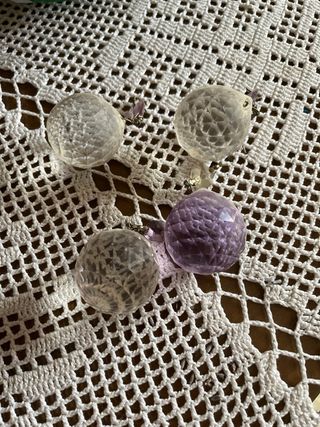 Lámpara de techo de cristal