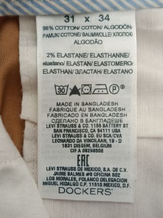 Pantalones hombre Dockers