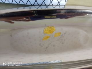 Vassoi Creazioni MSB inox 18/10 e oro 24KT