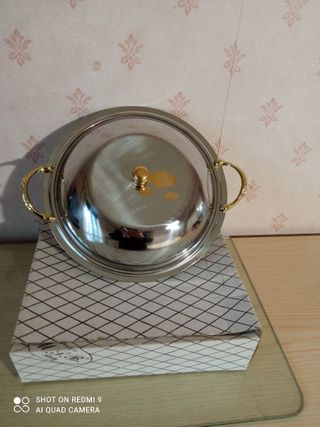 Vassoi Creazioni MSB inox 18/10 e oro 24KT