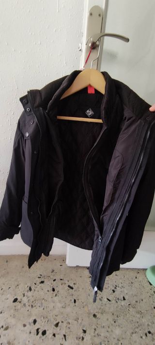 Chaqueta moto mujer invierno