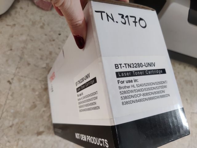 Impresora láser y tóner - no funciona bien