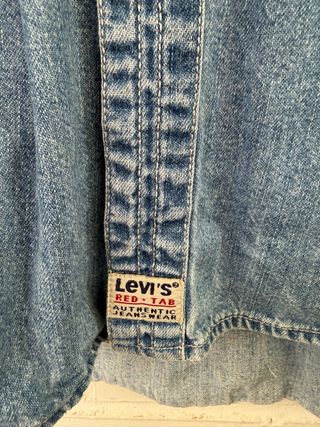 VINTAGE LEVIS RED TAB camisa vaquera talla XL 