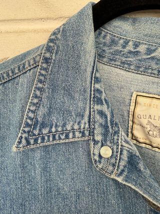 VINTAGE LEVIS RED TAB camisa vaquera talla XL 