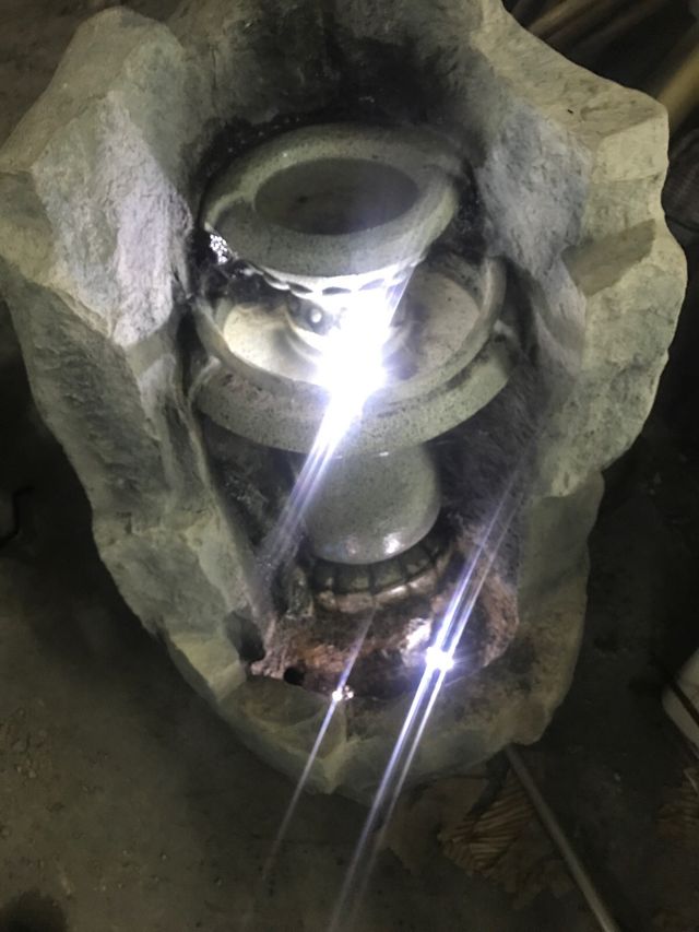 Fuente de jardin de resina