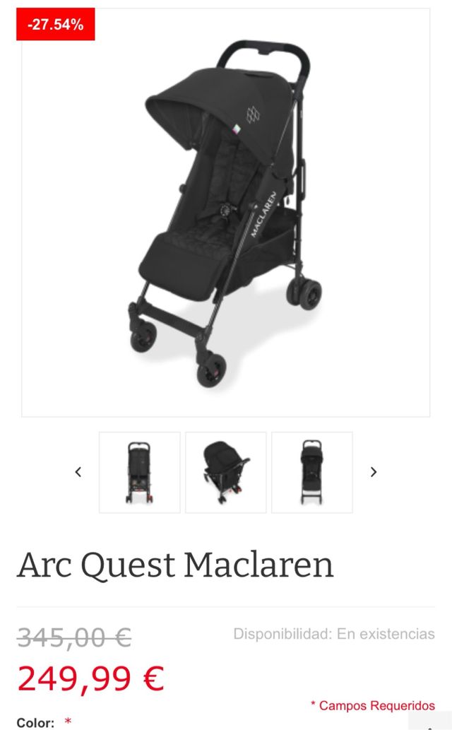 Sillita de paseo Arc Quest Maclaren