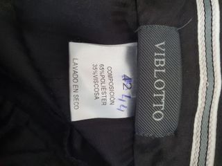 Pantalon vestir negro