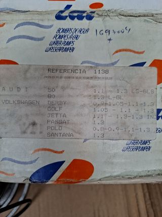 VOLKSWAGEN POLO MK2,1.0,1.3 GOLF 1.3