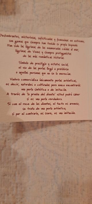 Pulsera de plata y perlas de Valduva