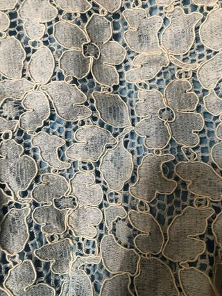 Vestido vintage azul años 60