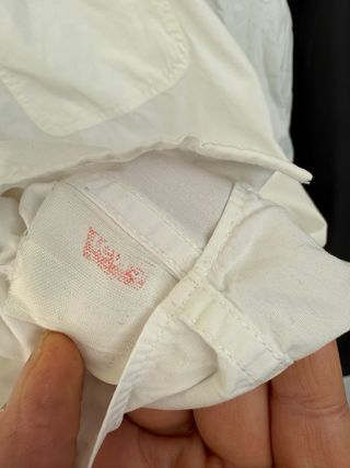 VINTAGE camisa blanca LEVIS talla M