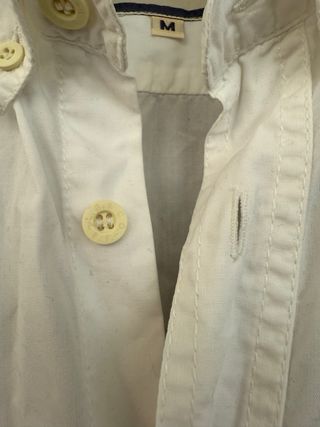 VINTAGE camisa blanca LEVIS talla M