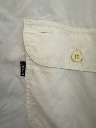 VINTAGE camisa blanca LEVIS talla M