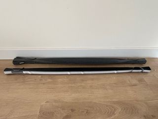 Estor plisado opaco. 2 unidades.