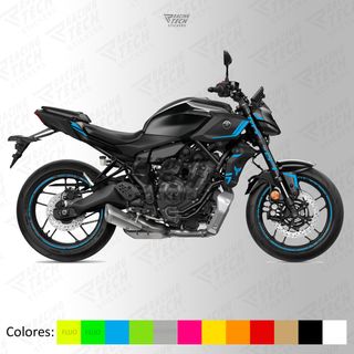 Pegatinas Yamaha MT07 2025