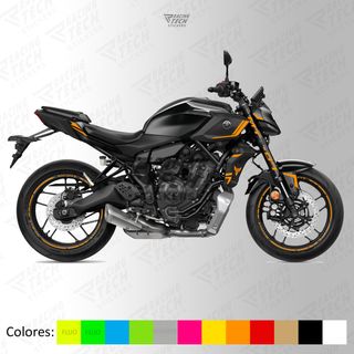 Pegatinas Yamaha MT07 2025