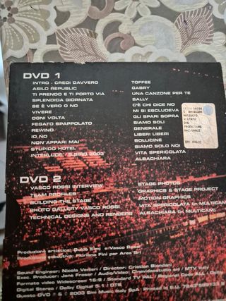 Vasco Rossi a San Siro 2003 doppio DVD