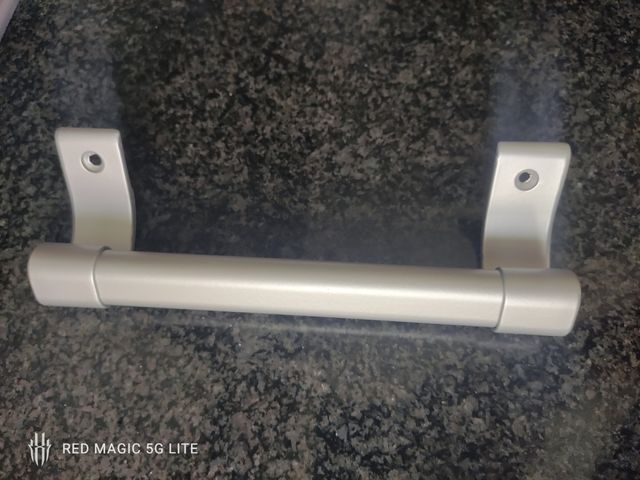 2 manetas grises aluminio