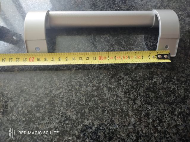 2 manetas grises aluminio