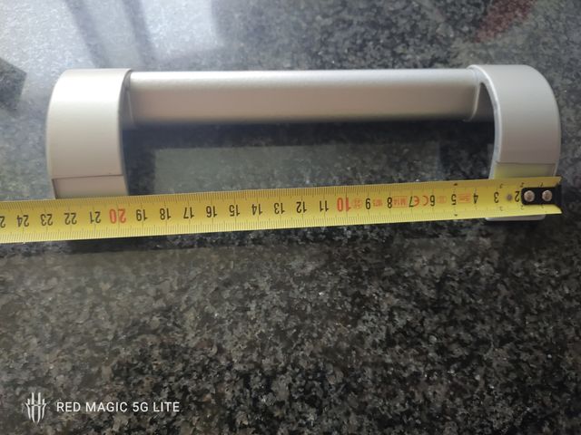 2 manetas grises aluminio