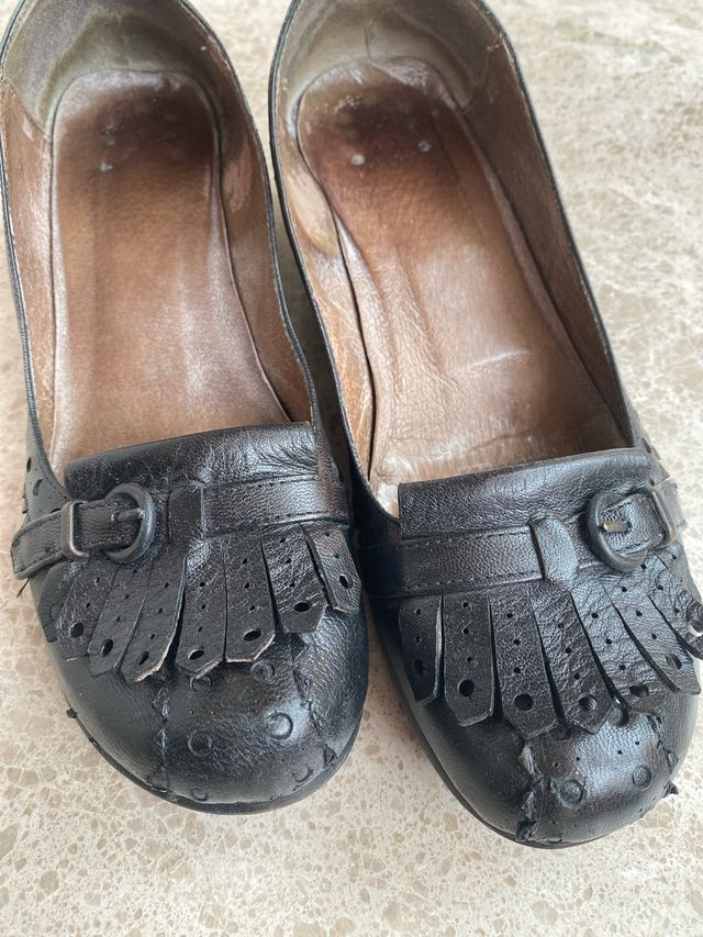 Mocasin tacon Talla 38