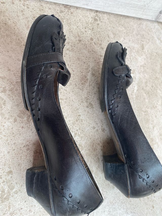 Mocasin tacon Talla 38