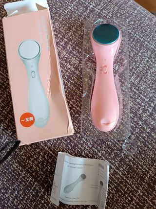 Maquina de masaje y absorbe cremas piel