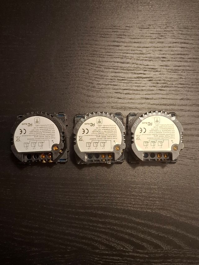 Conjunto 3 interruptores touch wifi